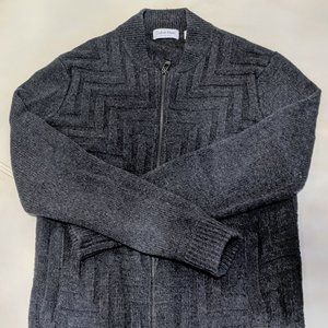 Calvin Klein Merino Wool Full Zip Sweater